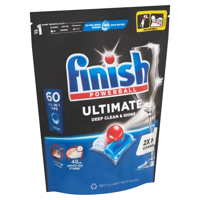 Finish Powerball Ultimate All in 1 Regular mosogatógép kapszula 60 db 774 g