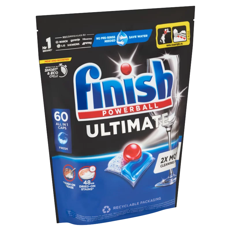 Finish Powerball Ultimate All in 1 Fresh mosogatógép kapszula 60 db 774 g