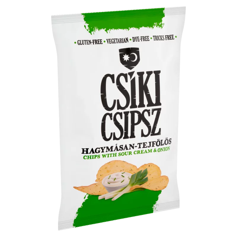 Csíki Csipsz hagymásan-tejfölös burgonyacsipsz 50 g