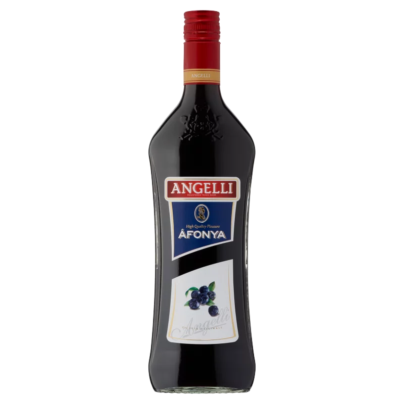 Angelli Áfonya szőlőléből készült ízesített bor 0,75 l