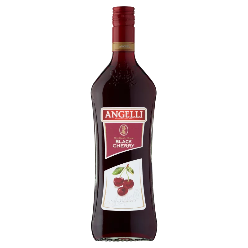 Angelli Black Cherry szőlőléből készült ízesített bor 0,75 l