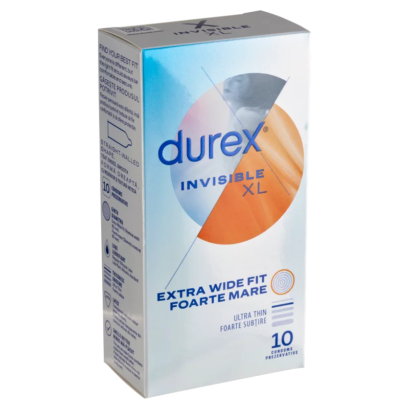 Durex Invisible XL óvszer 10 db
