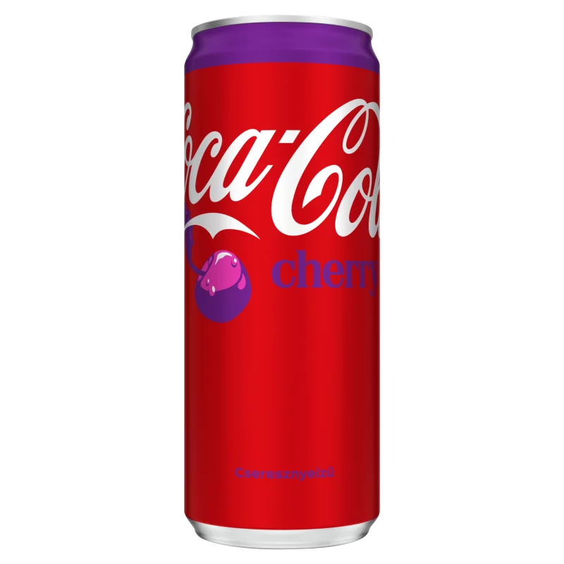 Coca-Cola Cherry colaízű szénsavas üdítőital cseresznye ízesítéssel 330 ml