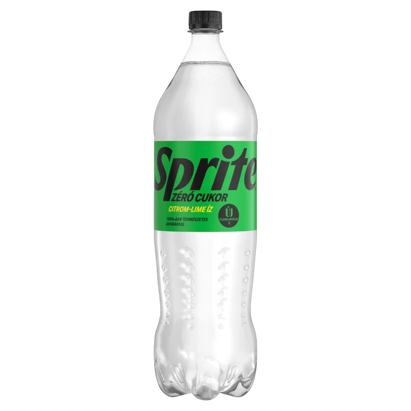 Sprite zéró cukor citrom- és limeízű energiamentes szénsavas üdítőital édesítőszerekkel 1,75 l