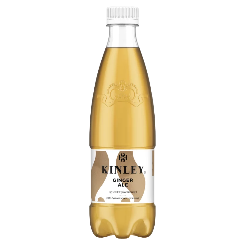 Kinley Ginger Ale szénsavas üdítőital gyömbér ízesítéssel 500 ml