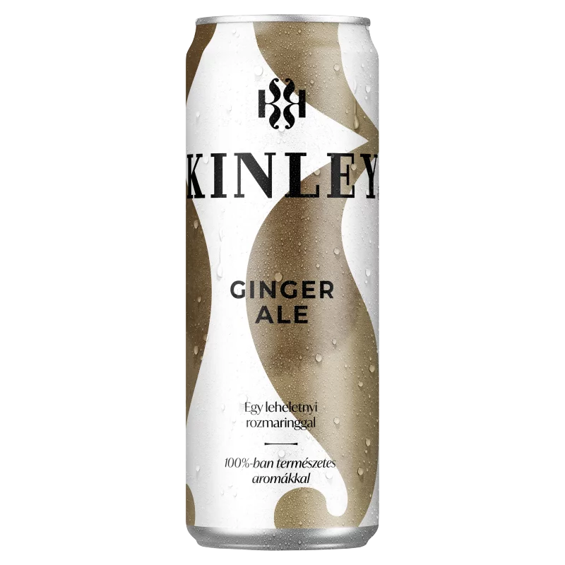 Kinley Ginger Ale szénsavas üdítőital gyömbér ízesítéssel 250 ml