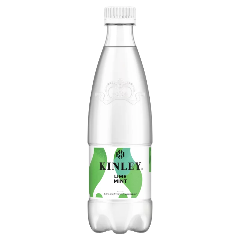Kinley Lime Mint szénsavas üdítőital limelével 500 ml