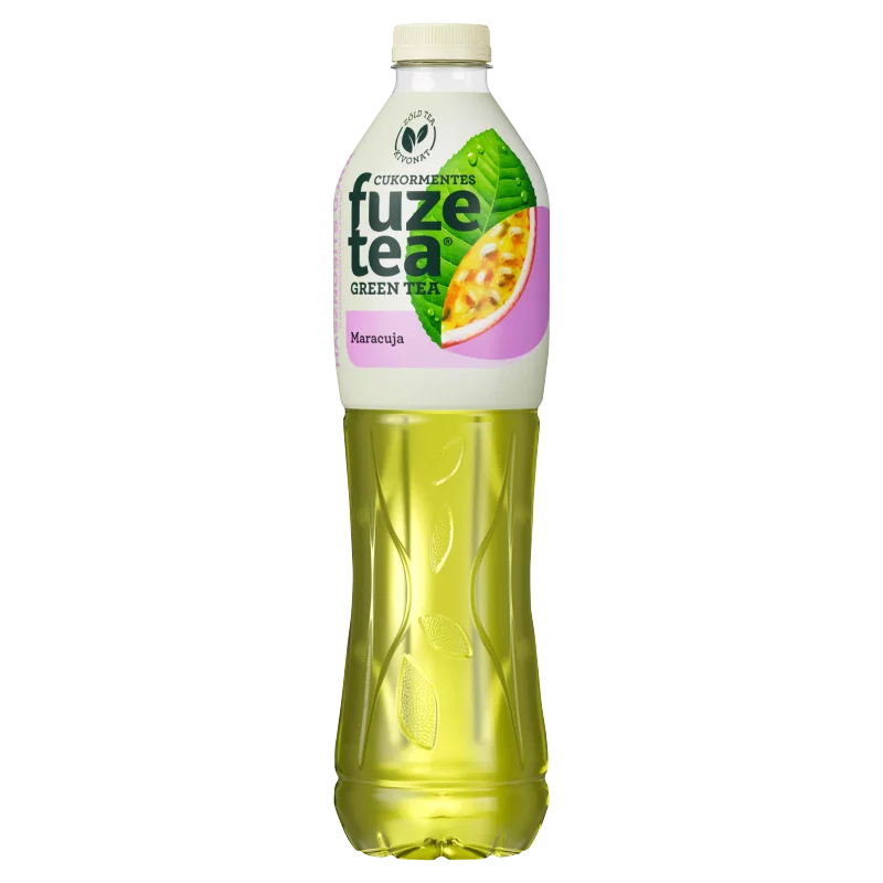 FuzeTea szénsavmentes maracujaízű üdítőital zöld tea kivonattal, édesítőszerekkel 1,5 l