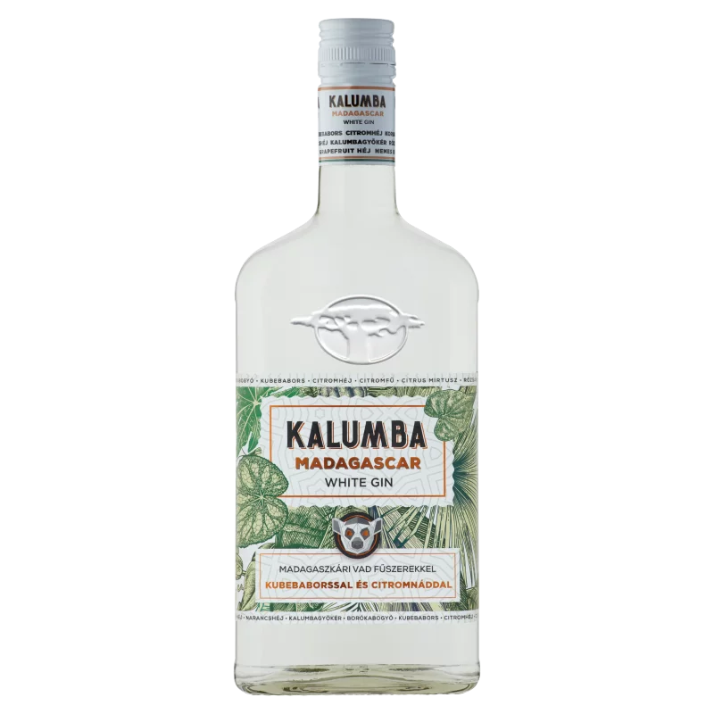 Kalumba Madagascar White Dry gin 37,5% 0,7 l