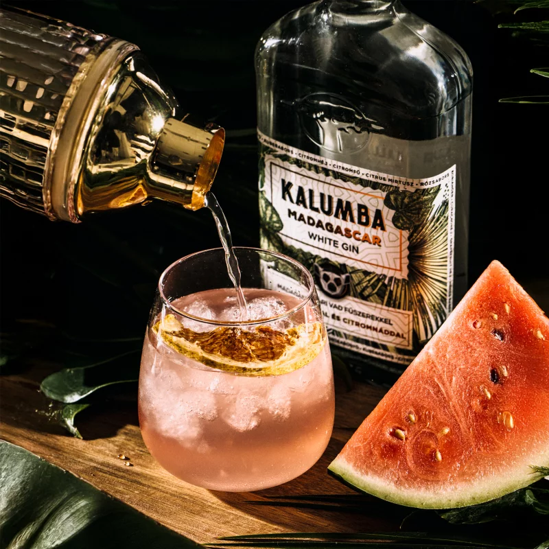 Kalumba Madagascar White Dry gin 37,5% 0,7 l