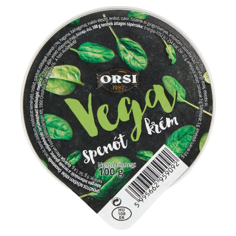 Orsi Vega spenót krém 100 g