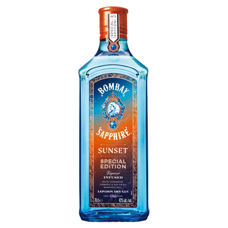 Bombay Sapphire Sunset Special Edition London Dry gin 43% 700 ml
