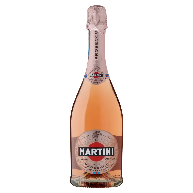 Martini Prosecco Rosé illatos minőségi extra száraz pezsgő 11,5% 750 ml