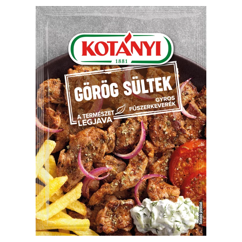 Kotányi görög sültek gyros fűszerkeverék 35 g