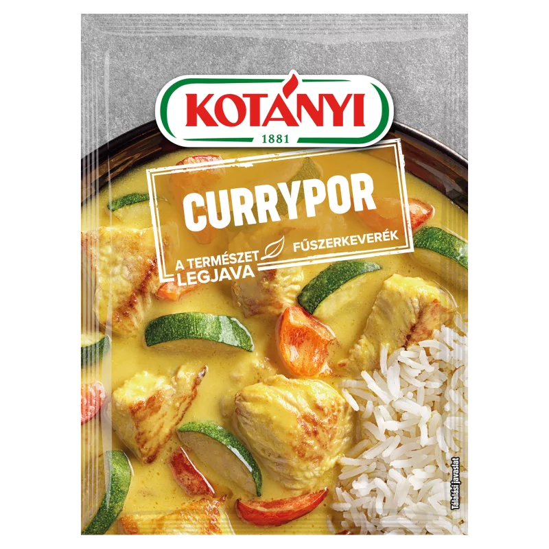 Kotányi currypor fűszerkeverék 27 g