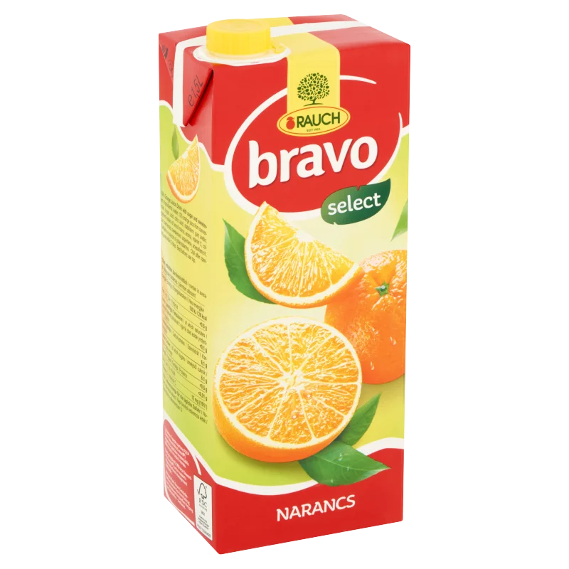 Rauch Bravo narancs ital cukorral és édesítőszerrel 1,5 l
