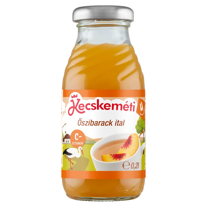 Kecskeméti őszibarack ital 4 hónapos kortól 0,2 l