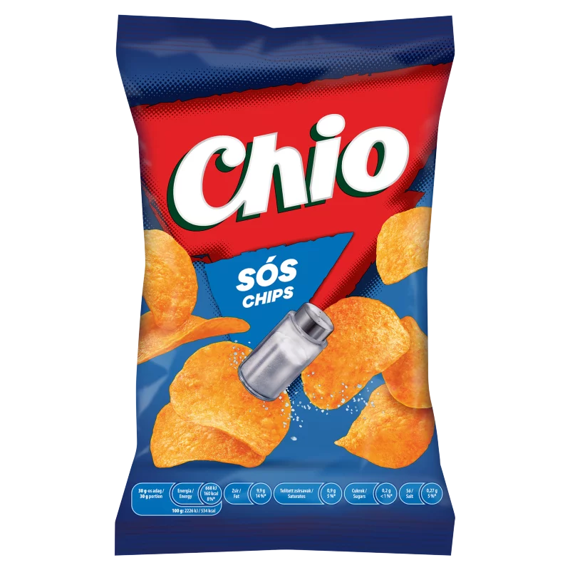 Chio sós burgonyachips 130 g