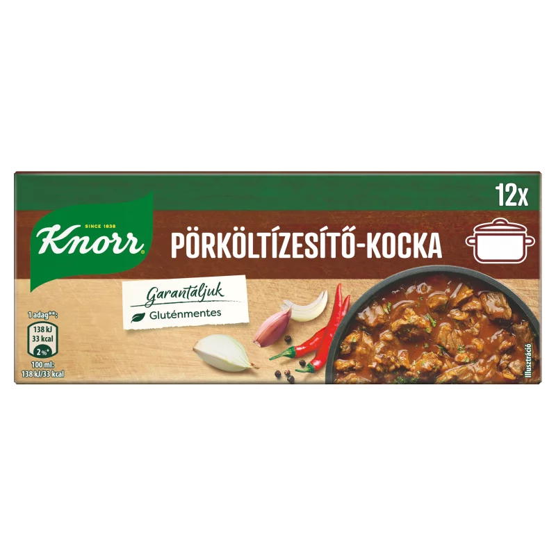 Knorr pörköltízesítő-kocka 12 x 10 g (120 g)