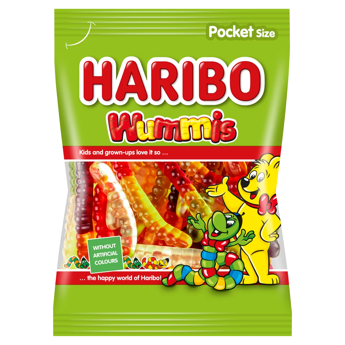 Haribo Wummis gyümölcsízű gumicukorka 100 g