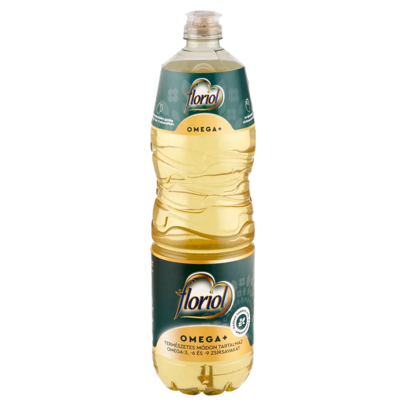 Floriol Omega+ finomított repceétolaj és nagy olajsavtartalmú napraforgó-étolaj keveréke 1 l