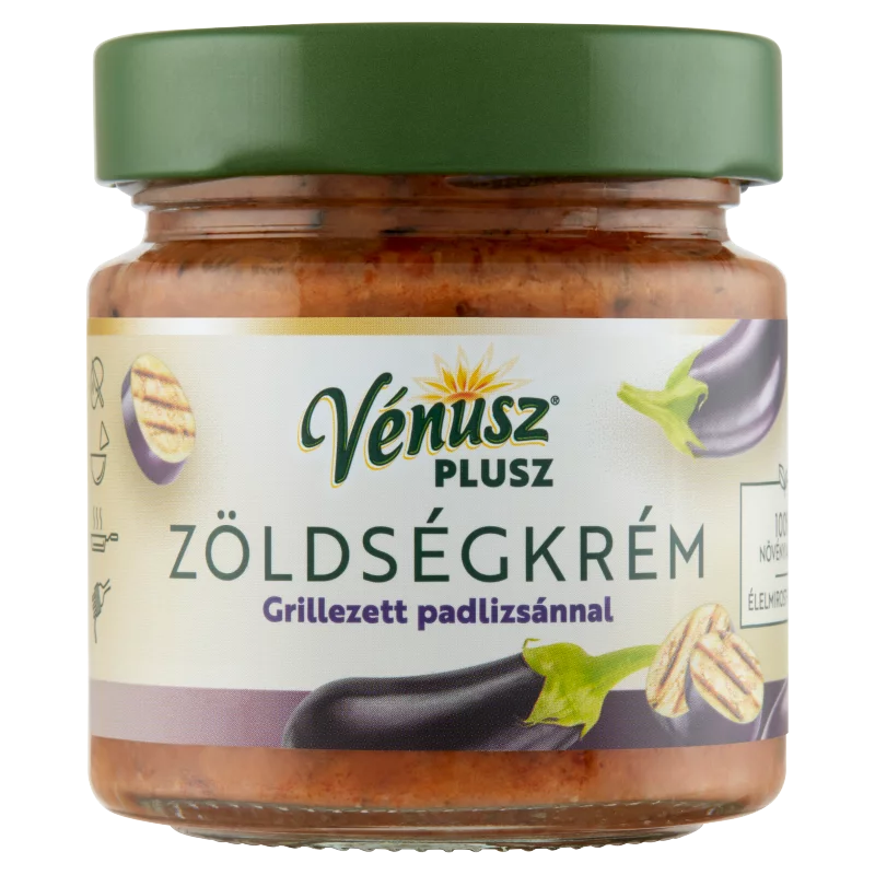 Vénusz Plusz zöldségkrém grillezett padlizsánnal 180 g