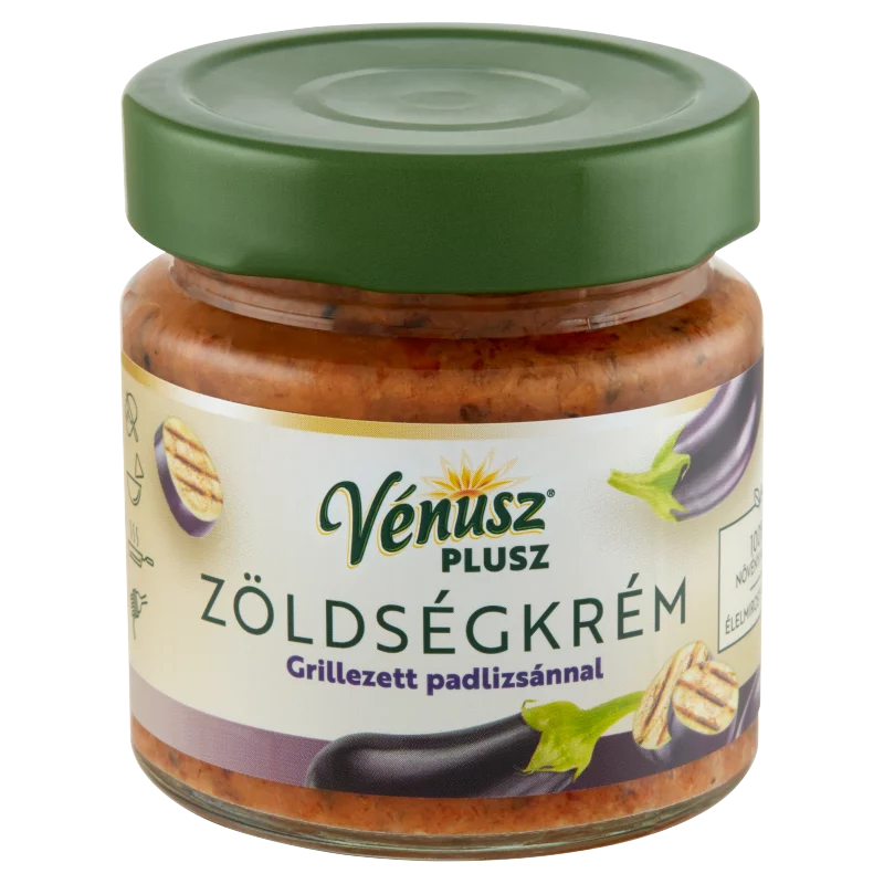 Vénusz Plusz zöldségkrém grillezett padlizsánnal 180 g
