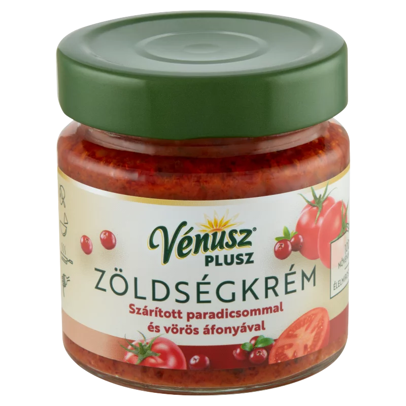 Vénusz Plusz zöldségkrém szárított paradicsommal és vörös áfonyával 180 g
