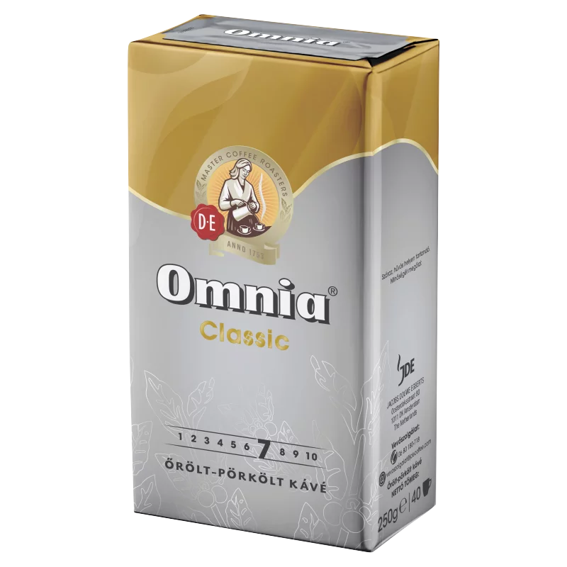 Douwe Egberts Omnia Classic őrölt-pörkölt kávé 250 g