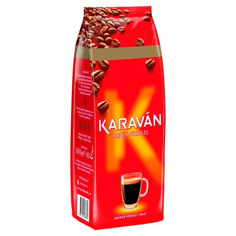 Douwe Egberts Karaván Professional szemes pörkölt kávé 1000 g