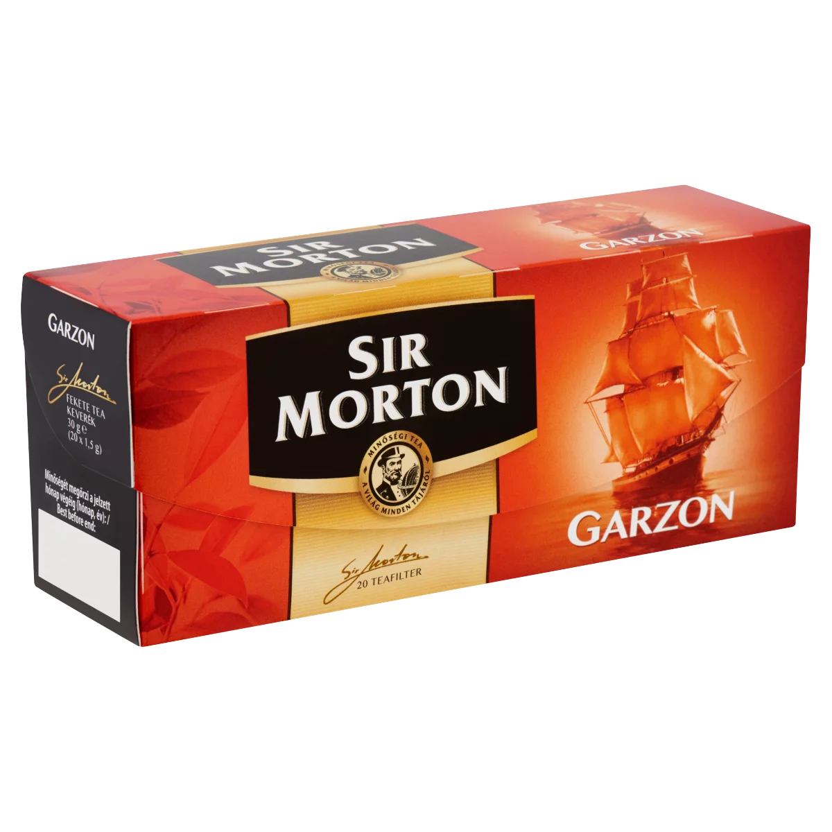 Sir Morton Garzon fekete tea keverék 20 filter 30 g