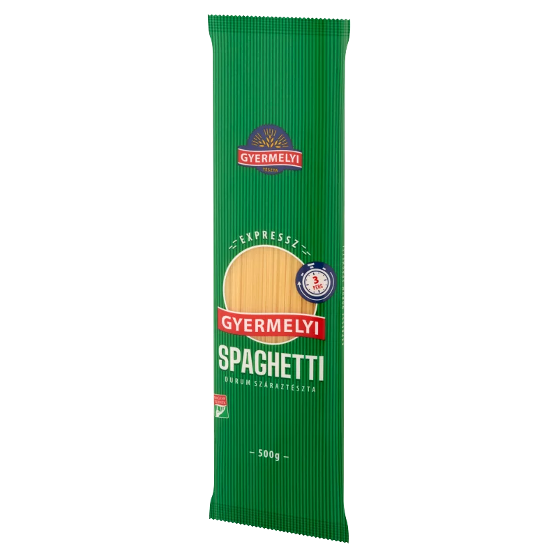 Gyermelyi Expressz Spaghetti durum száraztészta 500 g