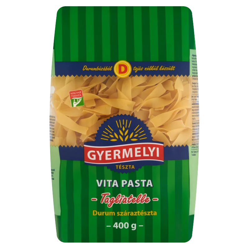 Gyermelyi Vita Pasta Tagliatelle durum száraztészta 400 g