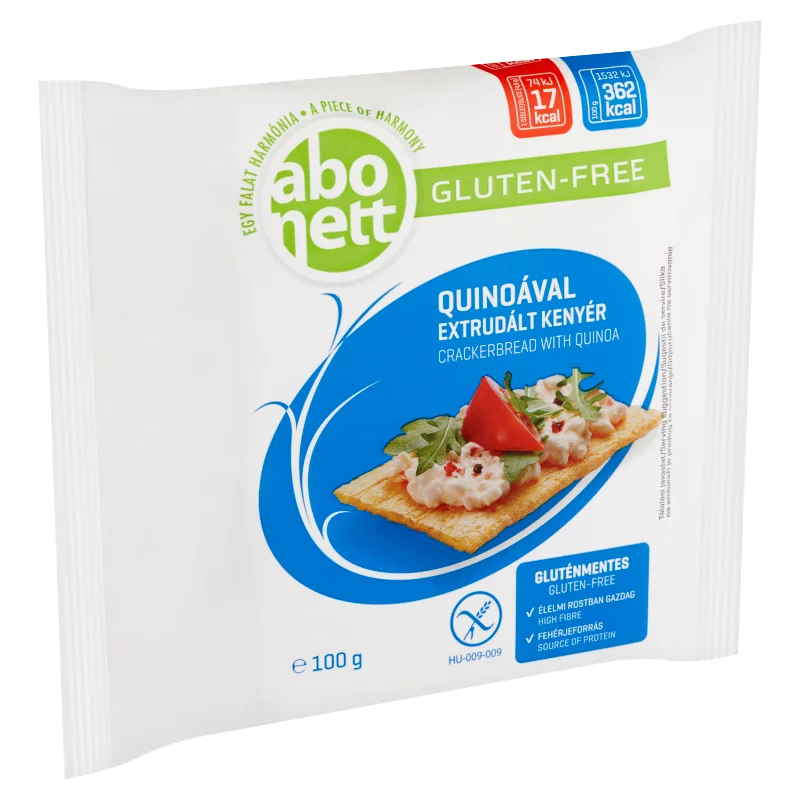 Abonett gluténmentes extrudált kenyér quinoával 100 g