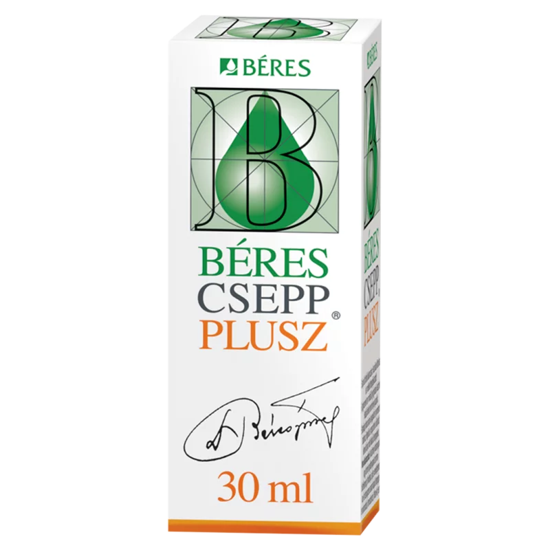 Béres Csepp Plusz belsőleges oldatos cseppek 30 ml