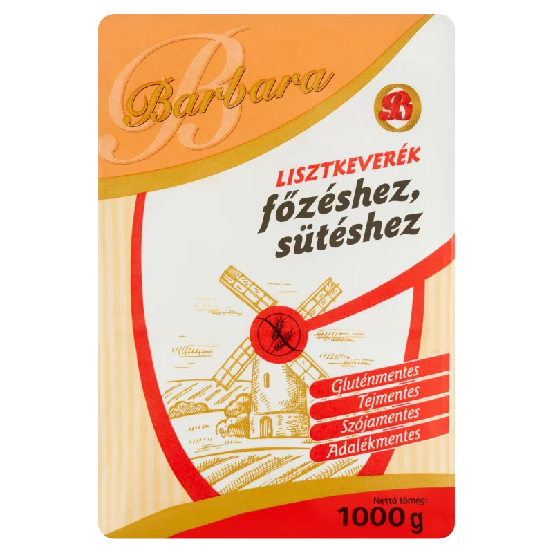Barbara lisztkeverék főzéshez, sütéshez 1000 g