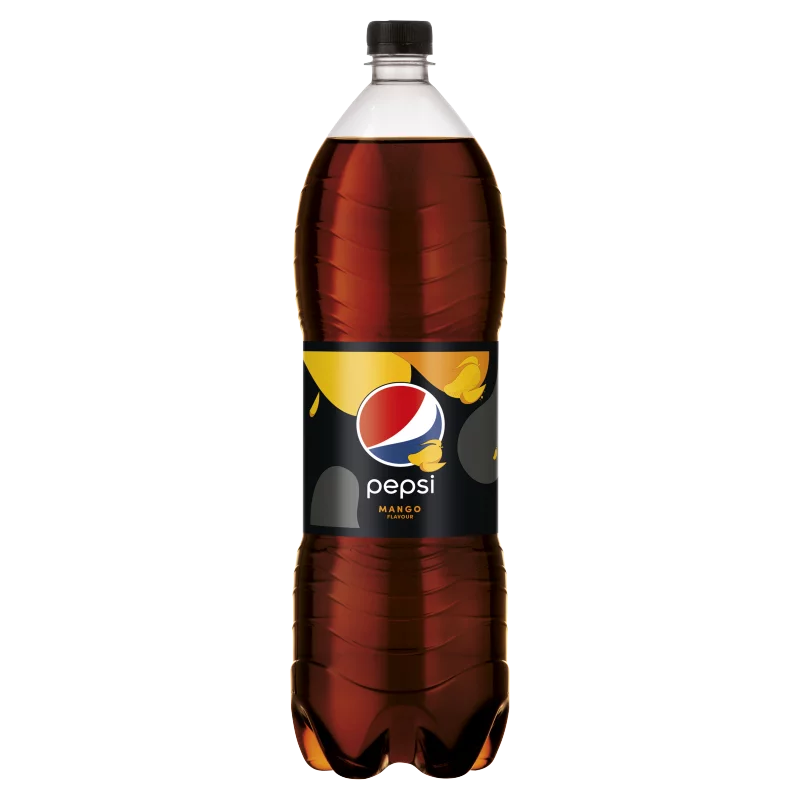 Pepsi colaízű energiamentes szénsavas üdítőital édesítőszerekkel mangó ízesítéssel 2 l