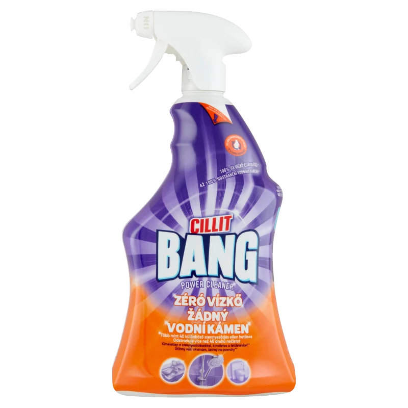 Cillit Bang Power Cleaner fürdőszobai vízkőoldó spray 750 ml