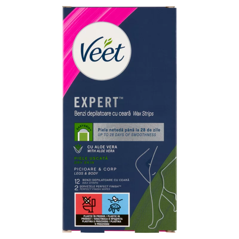 Veet Expert gyantaszalagok 12 db