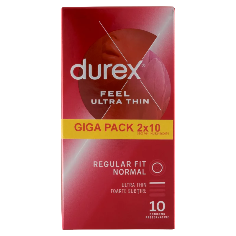 Durex Feel Ultra Thin óvszer 2 x 10 db
