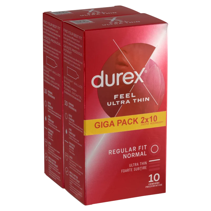 Durex Feel Ultra Thin óvszer 2 x 10 db
