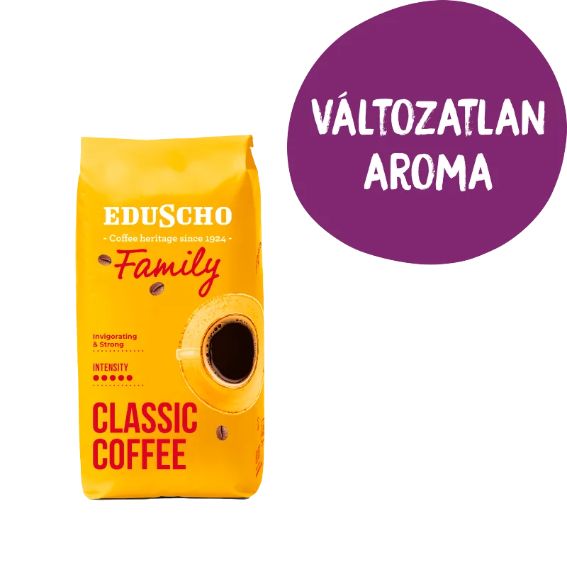 Eduscho Family szemes, pörkölt kávé 1000 g
