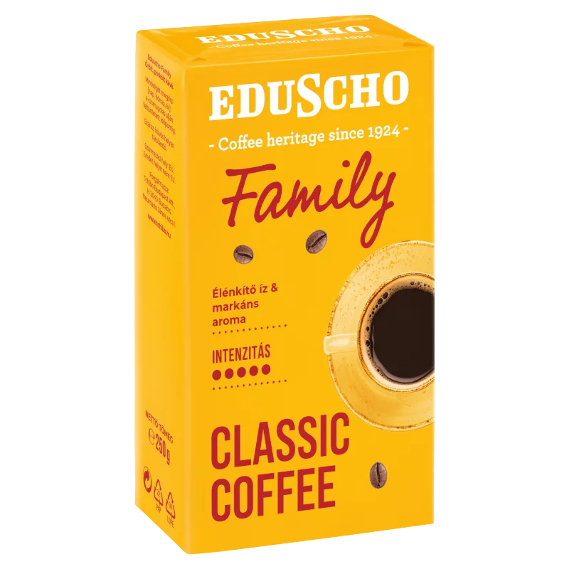 Eduscho Family Classic őrölt, pörkölt kávé 250 g