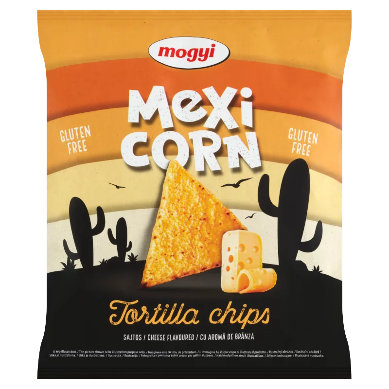 Mogyi Mexi Corn sajtos tortilla chips 90 g 