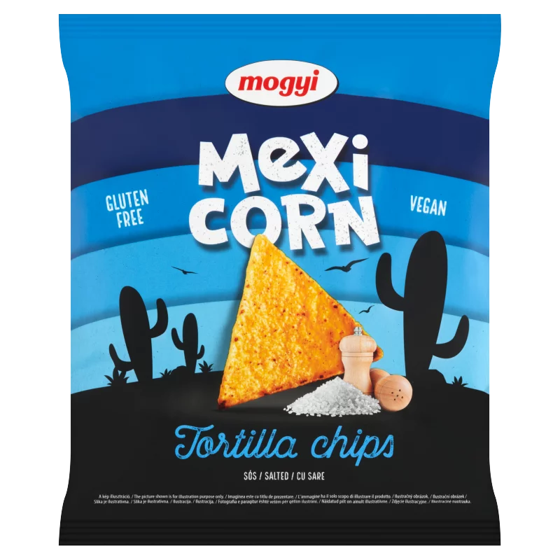 Mogyi Mexi Corn sós tortilla chips 90 g 