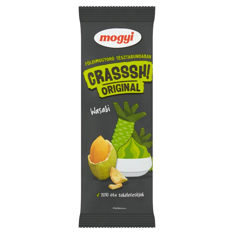 Mogyi Crasssh! Original pörkölt földimogyoró wasabis tésztabundában 60 g