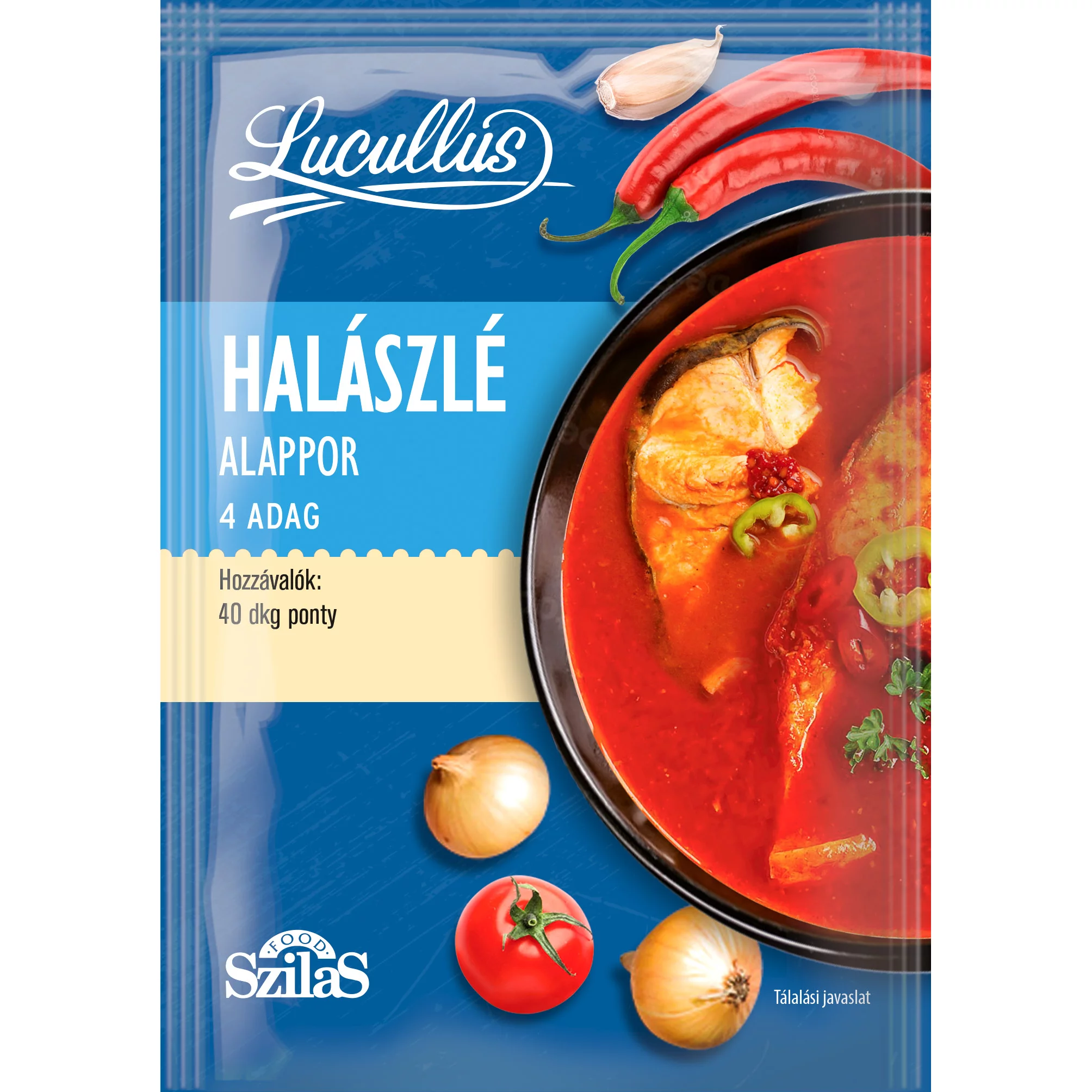 Lucullus alappor 42g halászlé