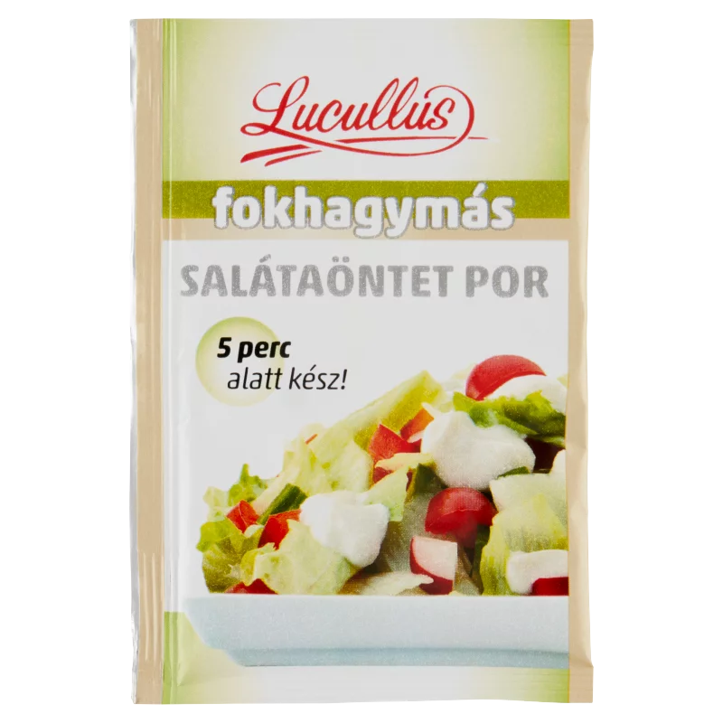 Lucullus fokhagymás salátaöntet por 12 g