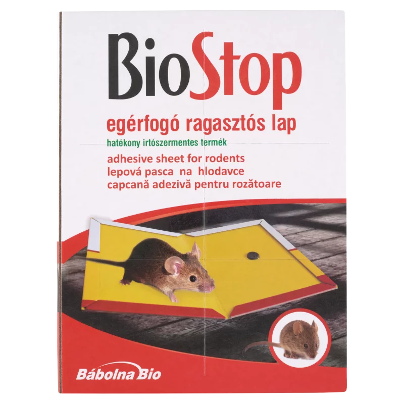 BioStop egérfogó ragasztós lap