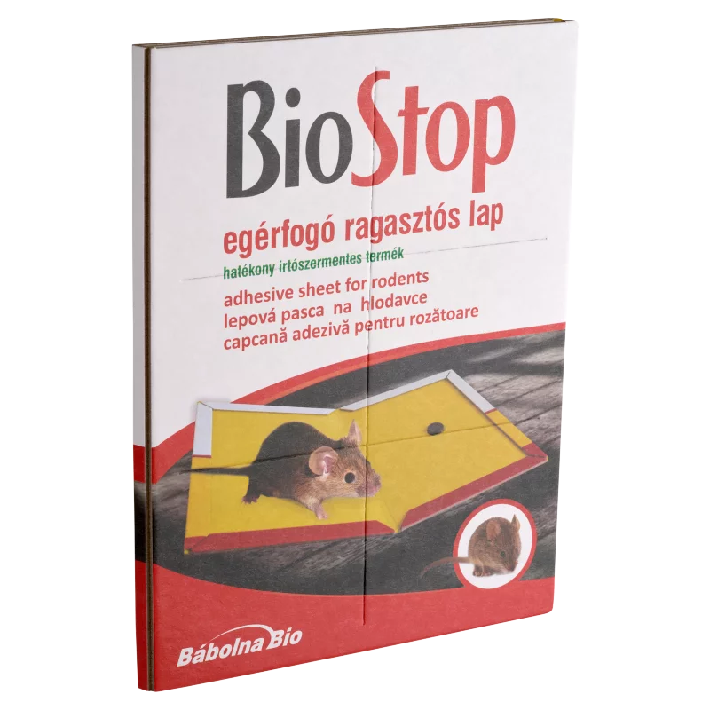 BioStop egérfogó ragasztós lap